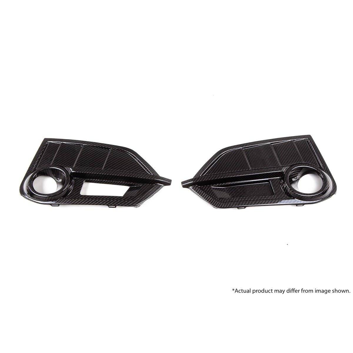Revel GT Dry Carbon Front Fog Light Cover Set for 16-18 Honda Civic Type-R - T1 Motorsports
