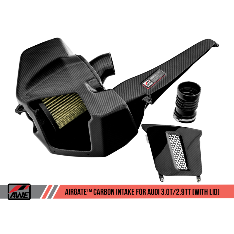 AWE Tuning Audi B9/B9.5 S4/S5/RS5 3.0T Carbon Fiber AirGate Intake w/ Lid