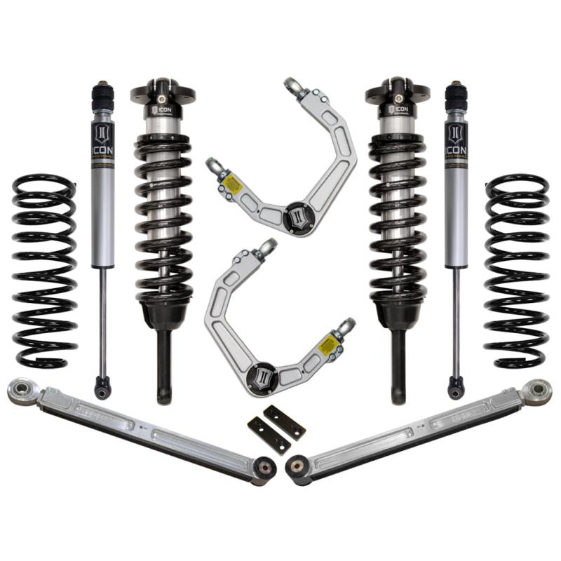 ICON 03-09 Toyota 4Runner/FJ 0-3.5in Stage 3 Suspension System w/Billet Uca - T1 Motorsports