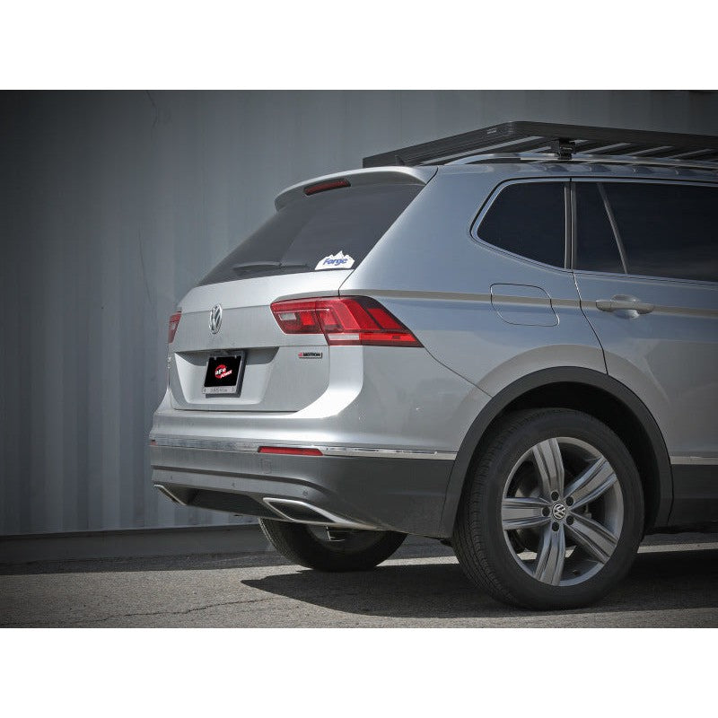 aFe MACH Force-Xp 3in - 2 1/2in SS Cat Back Exhaust System VW Tiguan 18-22 2.0- 110in Wheelbase