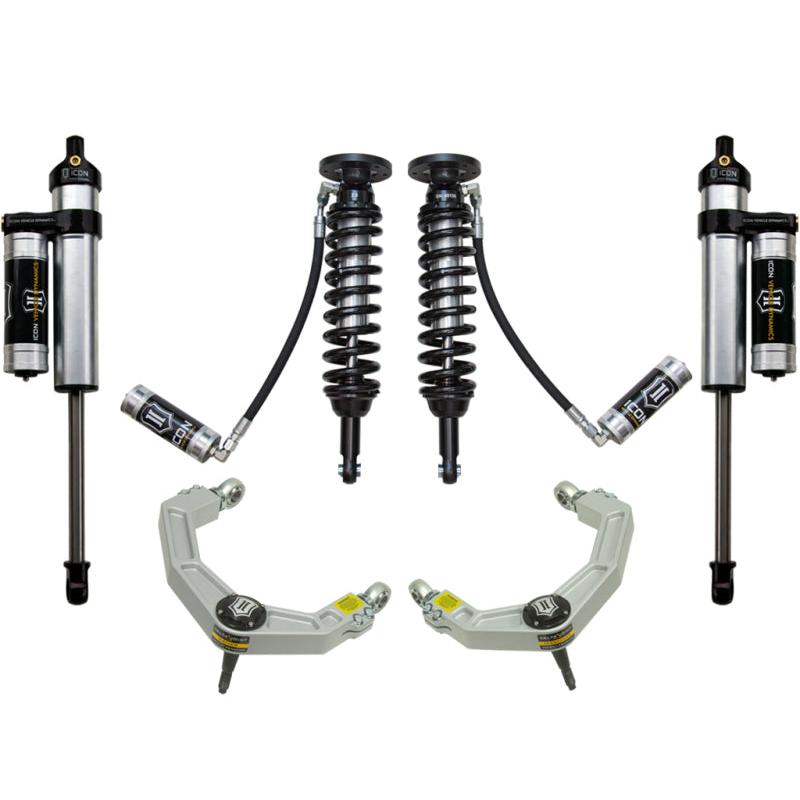 ICON 09-13 Ford F-150 4WD 1.75-2.63in Stage 4 Suspension System w/Billet Uca - T1 Motorsports