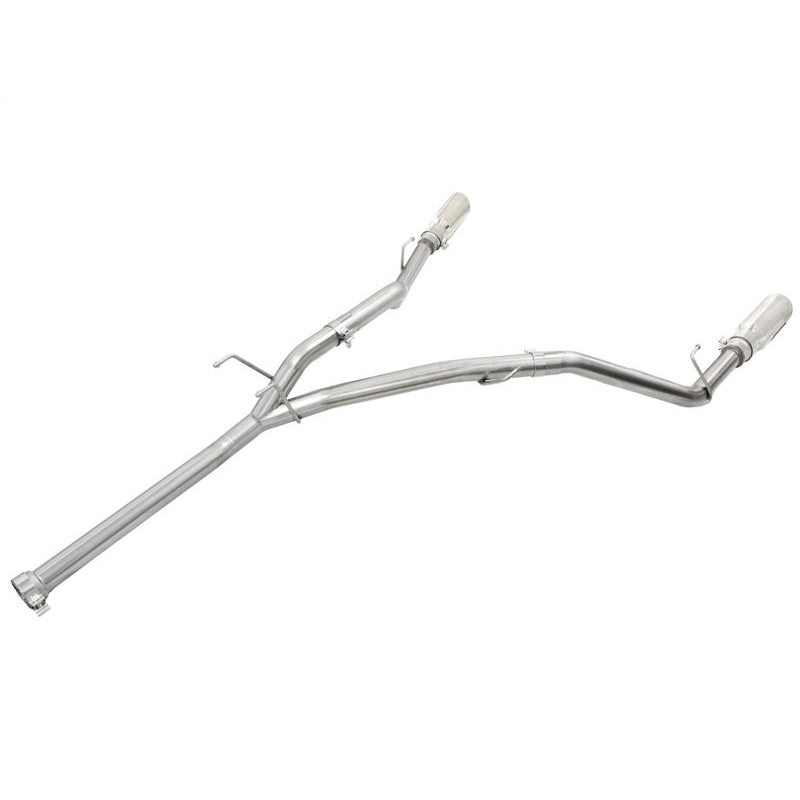 aFe MACHForce XP DPF-Back Exhaust 2.5in SS with Polished Tips 2014 Dodge Ram 1500 V6 3.0L EcoDiesel