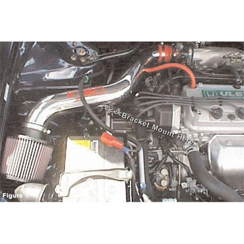 Injen 98-02 Honda Accord L4 2.3L Black IS Short Ram Cold Air Intake - T1 Motorsports