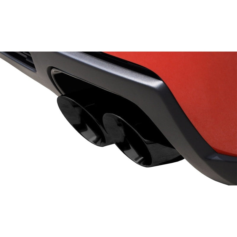 Corsa 12-13 Chevrolet Camaro Coupe ZL1 6.2L V8 Black Sport Cat-Back + XO Exhaust - T1 Motorsports