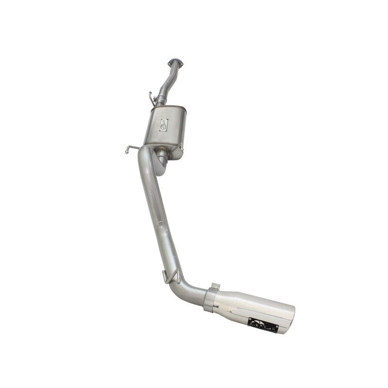 aFe MACH Force XP 2.5in Cat-Back Stainless Steel Exhaust w/Polished Tip Toyota Tacoma 13-14 2.7L