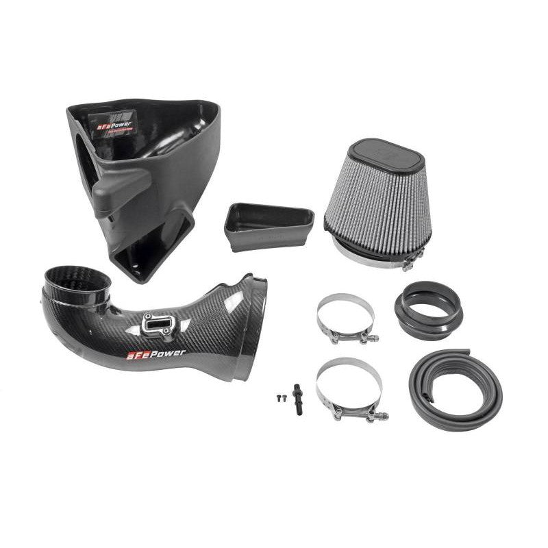 aFe Track Series Carbon Fiber CAI System w/ Pro-DRY S Filters - 17-12 Chevrolet Camaro