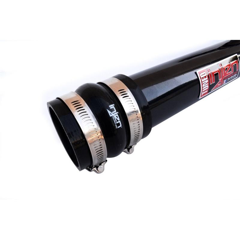 Injen 08-14 Mitsubishi Evo X 2.0L Turbo Black Intercooler Kit Two Piece Upper - T1 Motorsports