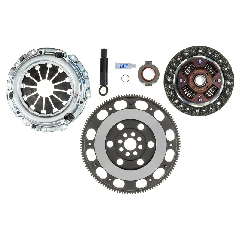 Exedy 02-06 Acura RSX Base Stage 1 Organic Clutch Incl. HF02 Lightweight Flywheell - T1 Motorsports