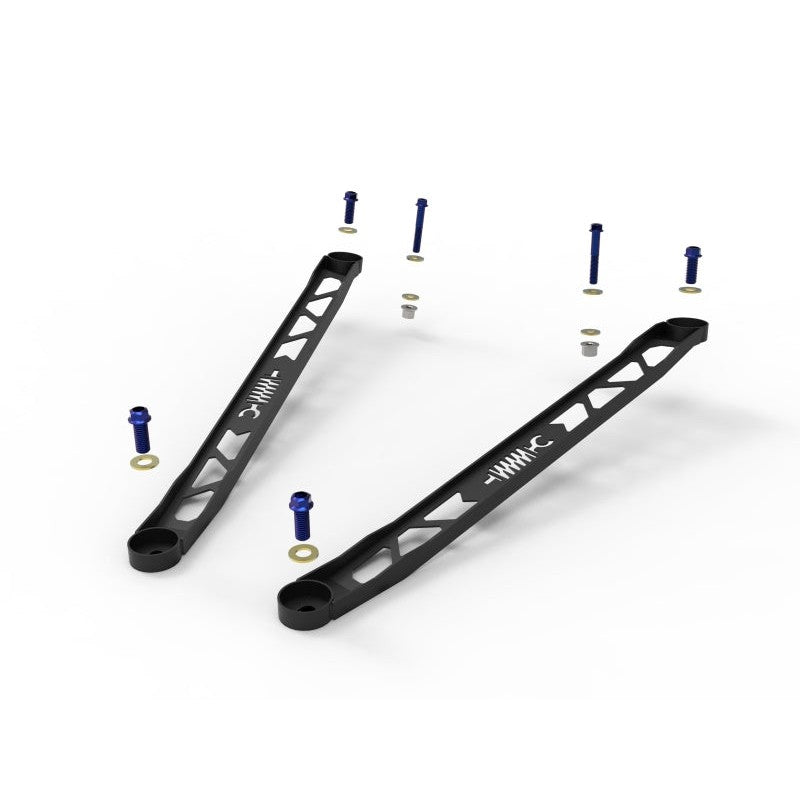 aFe CONTROL 304 Stainless Steel Front Suspension Strut Brace Black - Toyota GR Supra (A90) 20-21