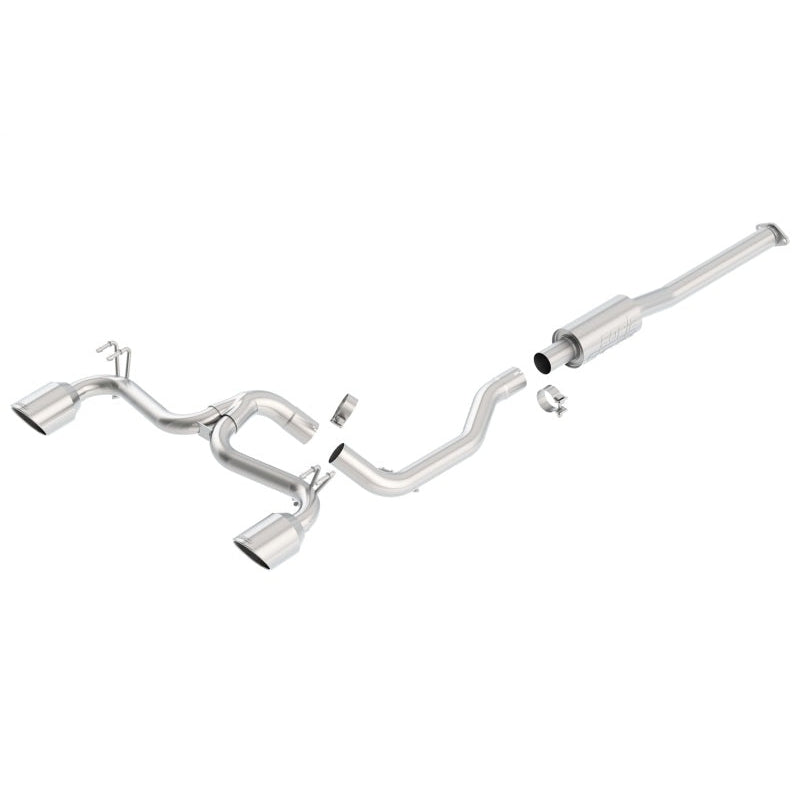 Borla 08-14 Mitsubishi EVO X Catback Exhaust - T1 Motorsports