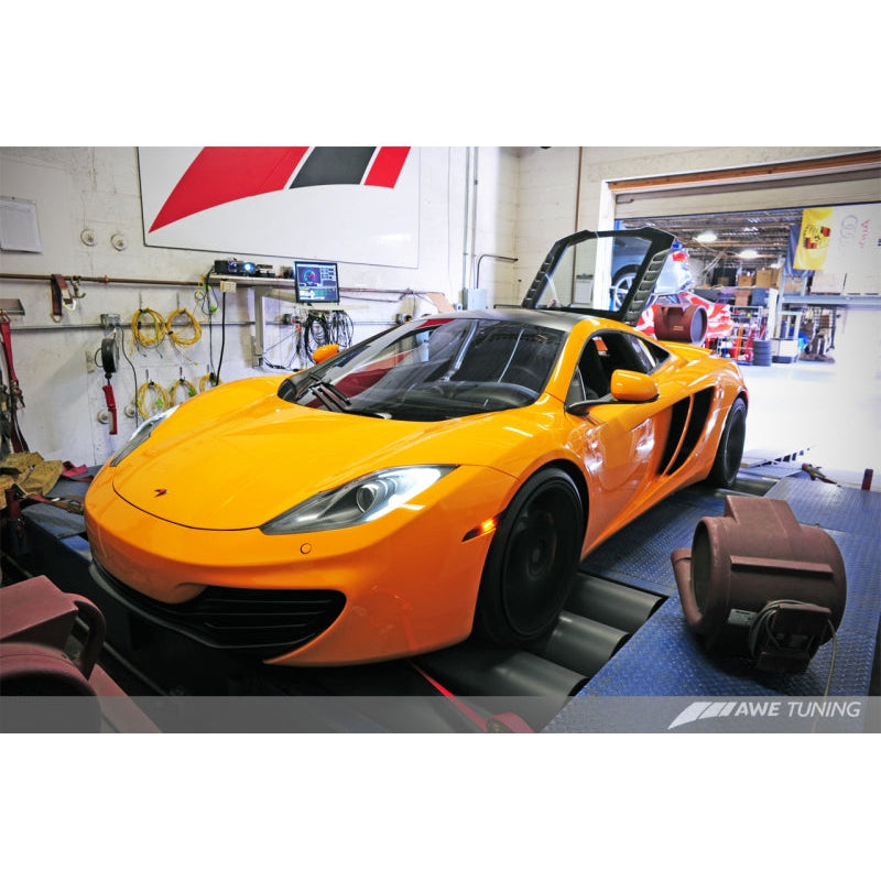 AWE Tuning McLaren MP4-12C Performance Exhaust - Machined Tips