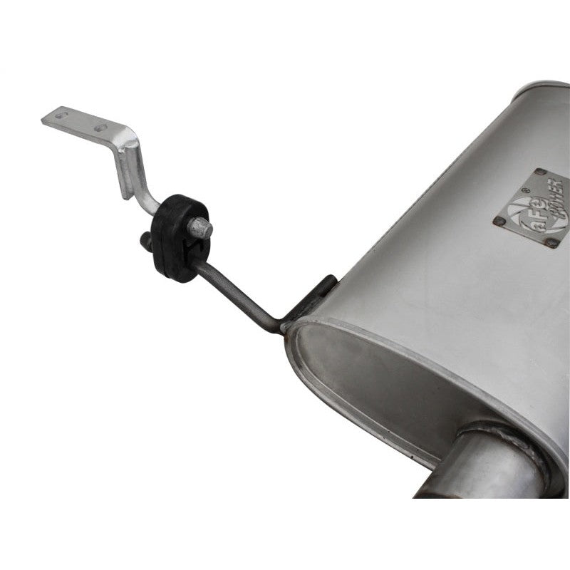 aFe Scorpion Exhaust System, Cat Back Aluminized Hi-Tuck 07-14 Jeep Wrangler JK Unlimited V6 3.6/3.8