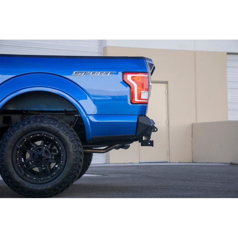 Addictive Desert Designs 15-18 Ford F-150 Stealth Fighter Rear Bumper w/ Backup Sensor Cutout