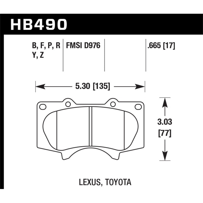 Hawk Super Duty Street Brake Pads - T1 Motorsports