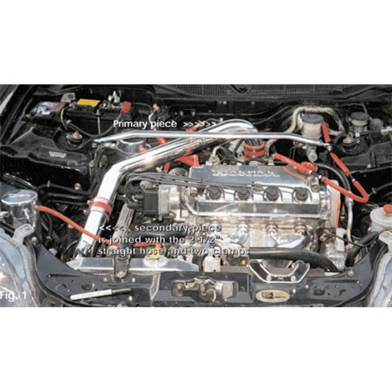Injen 96-00 Honda Civic Cx Dx Lx Black Cold Air Intake - T1 Motorsports