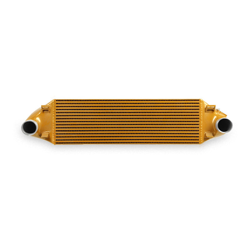 Mishimoto 2013+ Ford Focus ST Gold Intercooler w/ Polished Pipes - T1 Motorsports