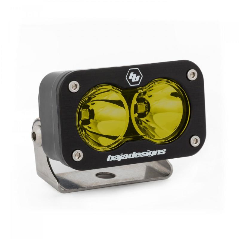 Baja Designs S2 Sport Spot Pattern LED Work Light - Amber - T1 Motorsports