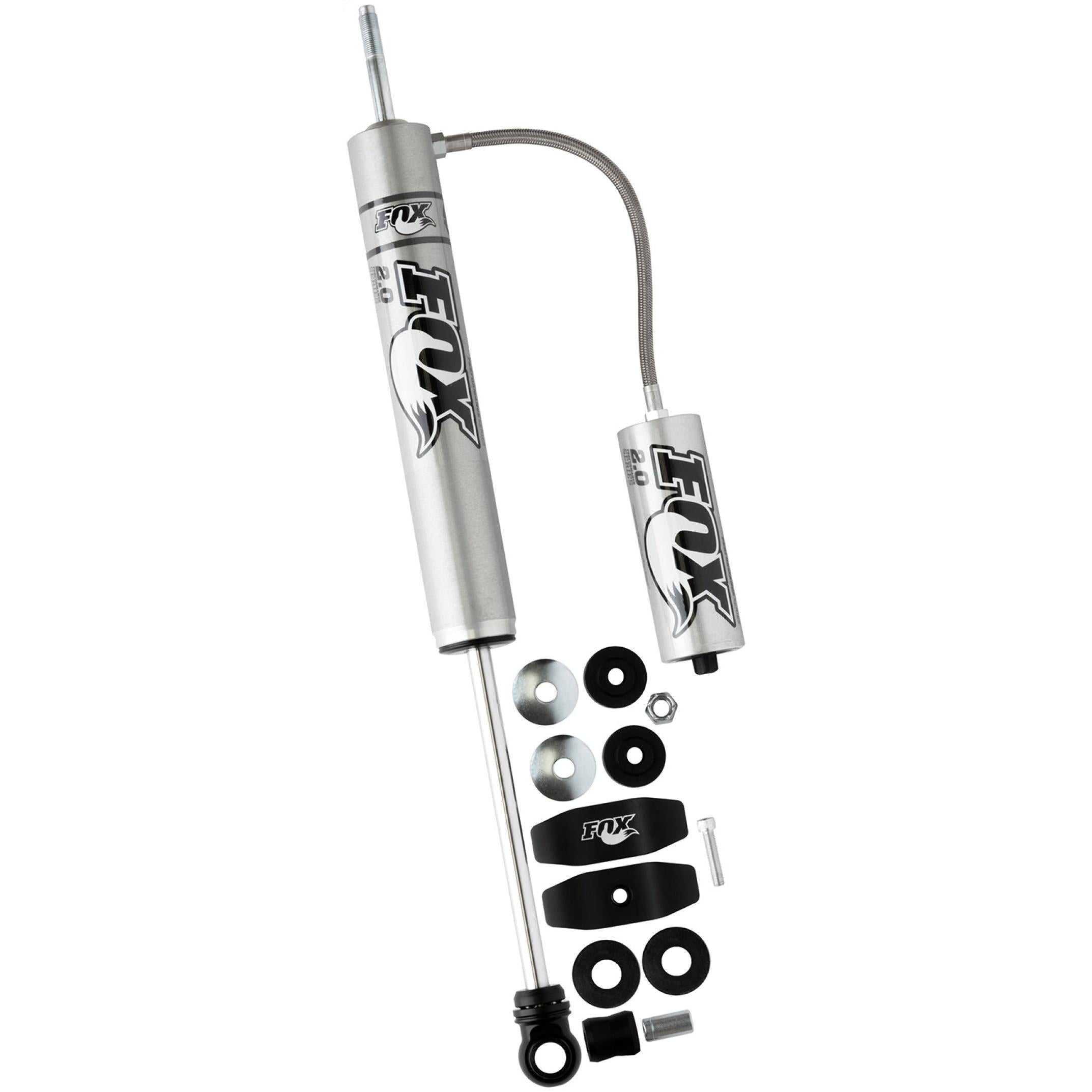 Fox 03+ 4Runner 2.0 Performance Series 9.1in Smooth Body Remote Reservoir Rear Shock / 0-1.5in. Lift - T1 Motorsports