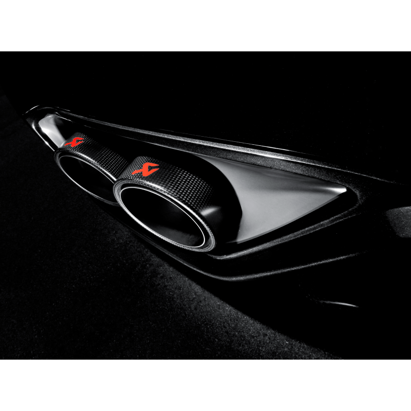 Akrapovic 06-13 Chevrolet Corvette ZO6/ZR1 (C6) Tail Pipe Set (Carbon 125 mm) - T1 Motorsports