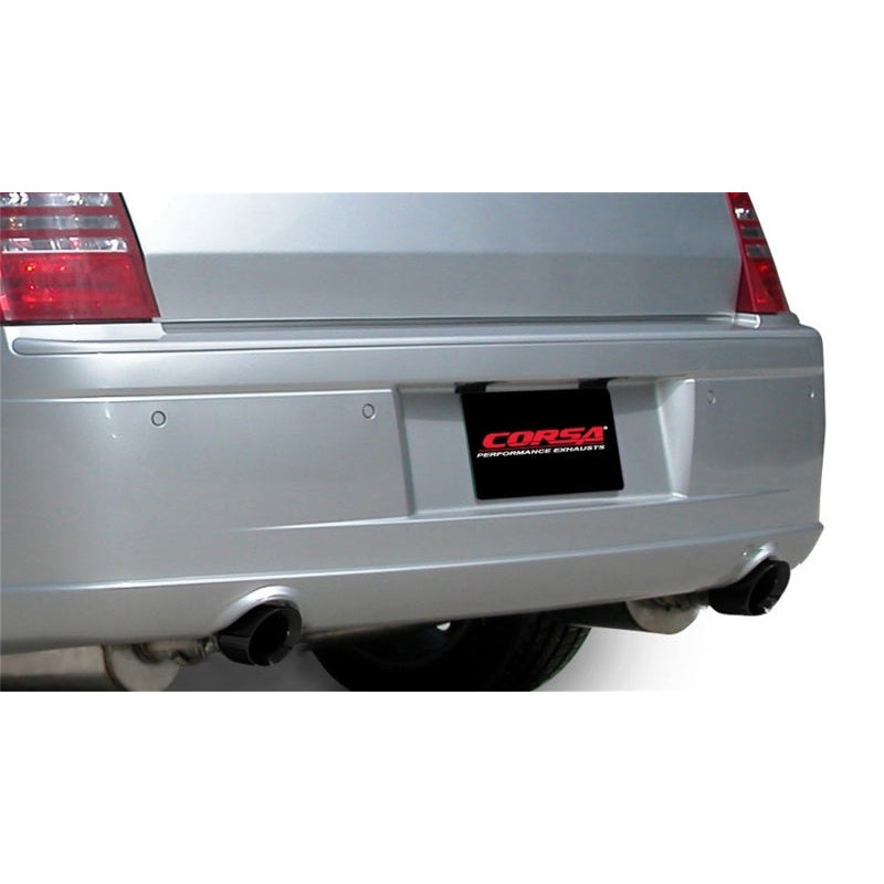 Corsa 05-10 Dodge Charger R/T 5.7L V8 Black Xtreme Cat-Back Exhaust - T1 Motorsports