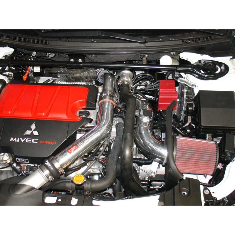 Injen 2008-14 Mitsubishi Evo X 2.0L 4Cyl Black Short Ram Intake - T1 Motorsports