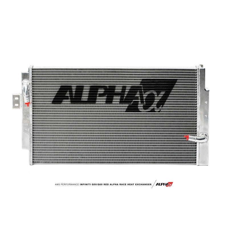 AMS Performance Infiniti 17+ Q60 / 16+ Q50 3.0TT VR30 Alpha Race Heat Exchanger - T1 Motorsports