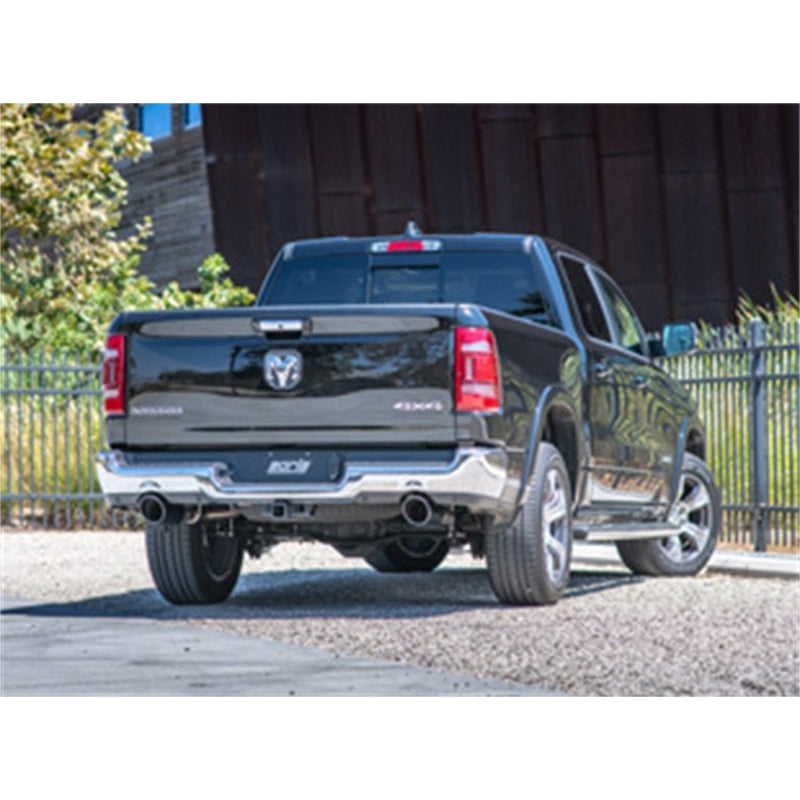 Borla 2019 RAM 1500 5.7L V8 AT 4DR Crew Cab Short Bed Touring SS Catback Exhaust - Black Chrome Tip - T1 Motorsports