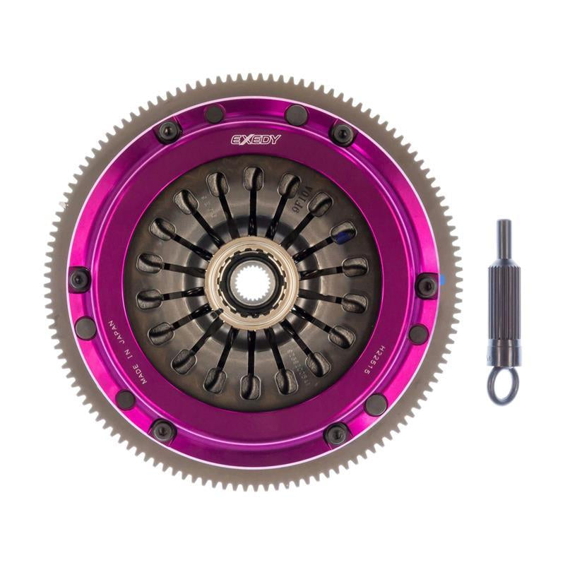 Exedy 2005-2005 Saab 9-2X Aero H4 Hyper Single Clutch Sprung Center Disc Pull Type (w/FW Bolts) - T1 Motorsports
