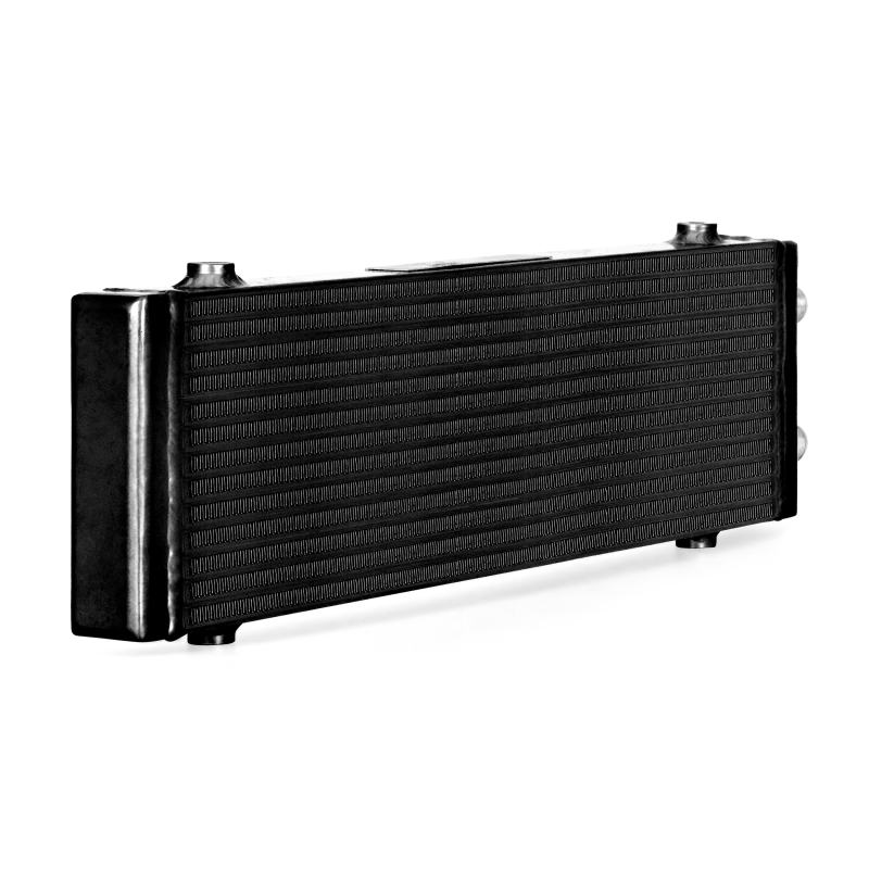 Mishimoto Universal Large Bar and Plate Dual Pass Black Oil Cooler - T1 Motorsports