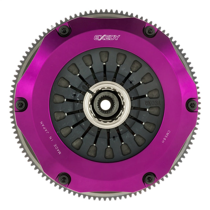 Exedy 96-06 Mitsubishi Lancer Evo (Gen 4-7) Hyper Twin Cerametallic Clutch Rigid Disc Pull Type - T1 Motorsports