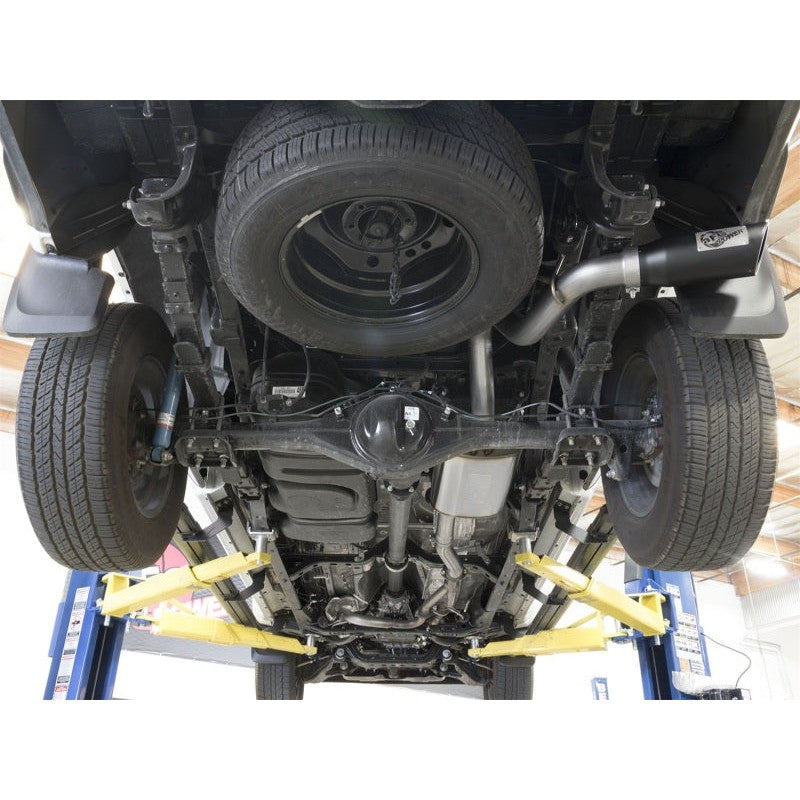aFe MACHForce XP Cat-Back SS w/Black Tips 16 Toyota Tacoma V6-3.5L