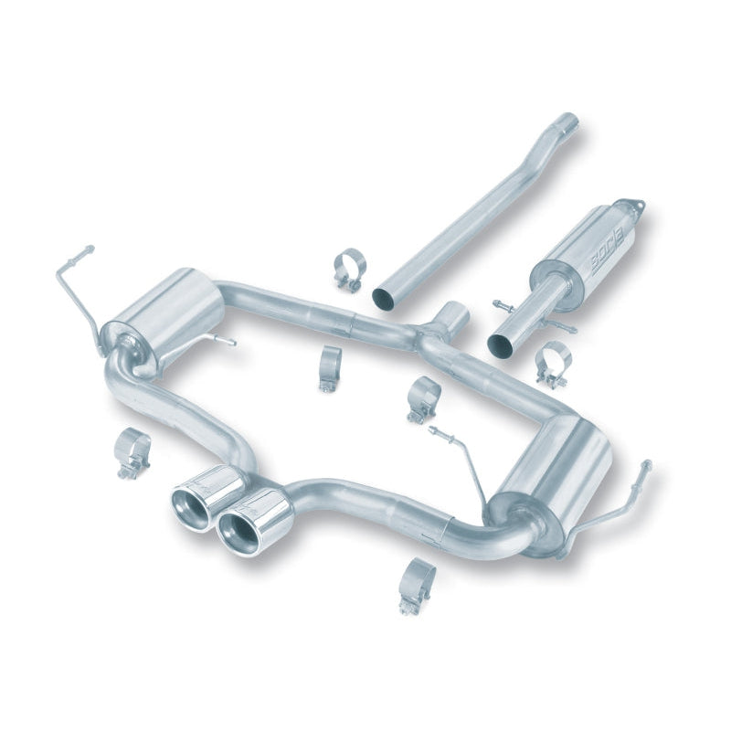 Borla 04-06 Mini Cooper S (Incl. Convertible) Aggressive Cat-back - T1 Motorsports