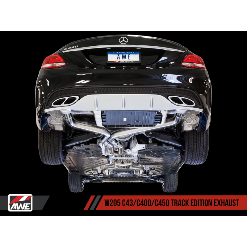 AWE Tuning Mercedes-Benz W205 C450 AMG / C400 Touring Edition Exhaust