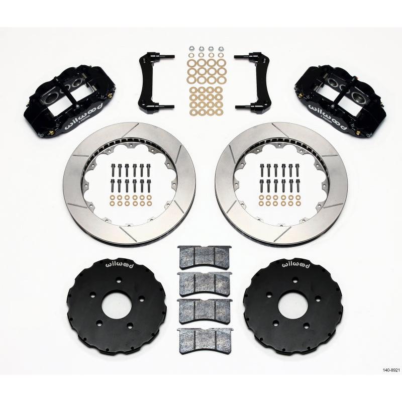 Wilwood Narrow Superlite 6R Front Hat Kit 13.06in 2005-up Corvette C6 - T1 Motorsports