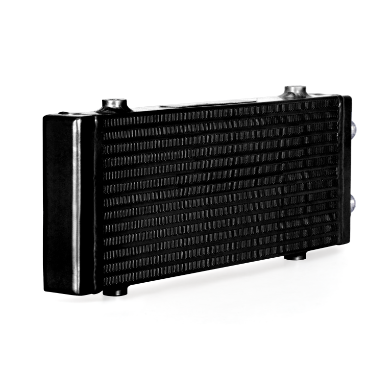 Mishimoto Universal Medium Bar and Plate Dual Pass Black Oil Cooler - T1 Motorsports