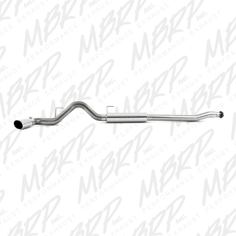 MBRP 11-13 Ford F-150 3.5L V6 EcoBoost 4in Cat Back Single Side T409 Exhaust System - T1 Motorsports