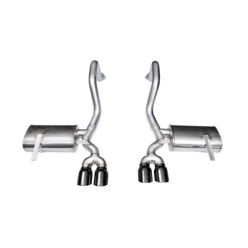 Corsa Xtreme Axle-Back Exhaust w/ Twin 3.5" Black Tips - 1997-2004 Chevrolet Corvette C5 Z06 5.7L V8