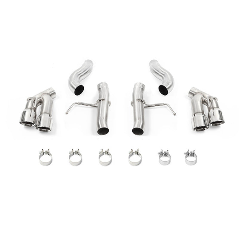 Mishimoto 2016+ Chevrolet Camaro 2.0T Quad-Tip Race Axle-Back Exhaust w/ Polished Tips - T1 Motorsports