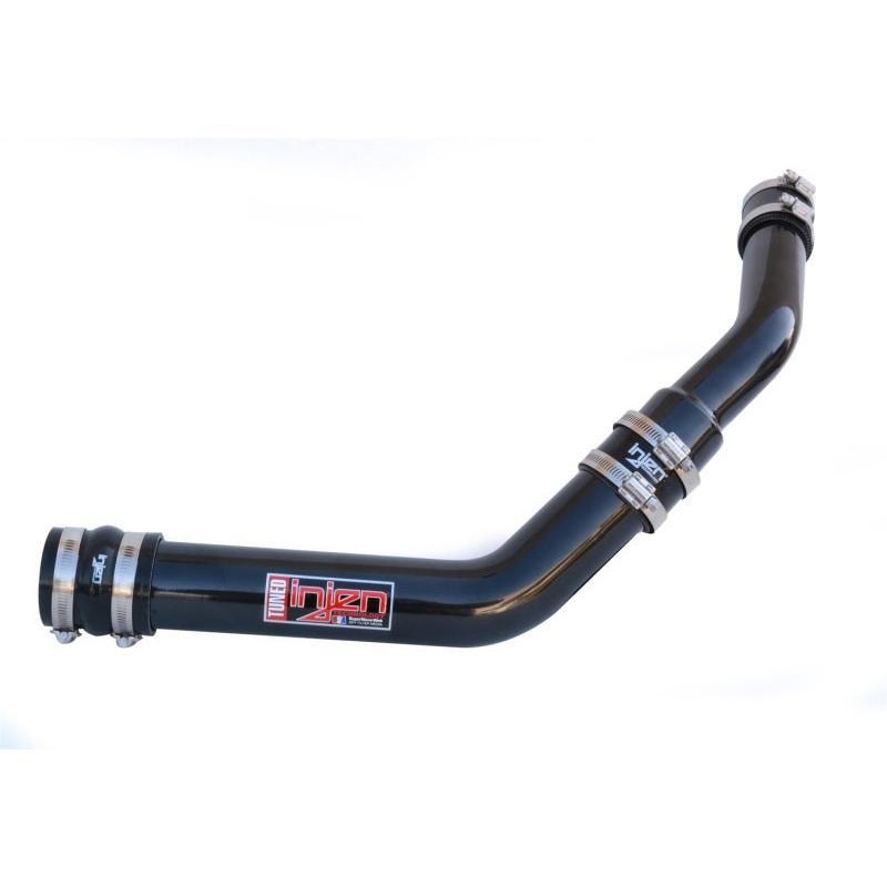 Injen 08-14 Mitsubishi Evo X 2.0L Turbo Black Intercooler Kit Two Piece Upper - T1 Motorsports