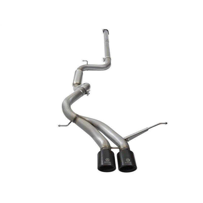 aFe Takeda 3in SS Exhaust Cat-Back 13-16 Ford Focus ST 2.0L Black Tips