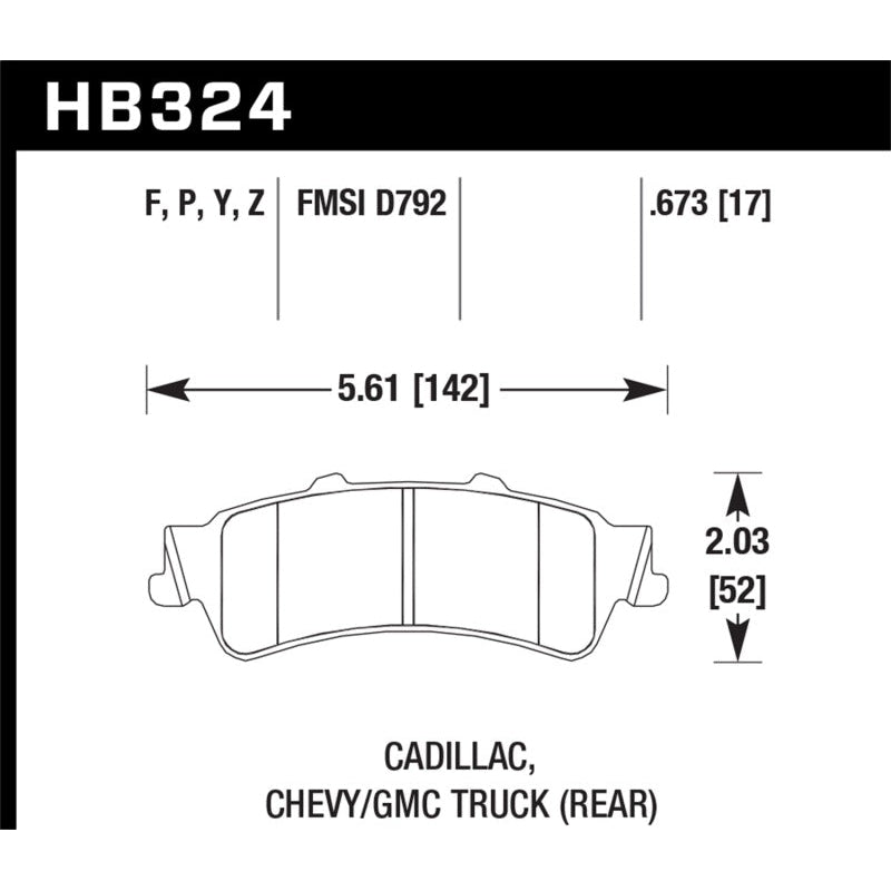 Hawk Super Duty Street Brake Pads - T1 Motorsports