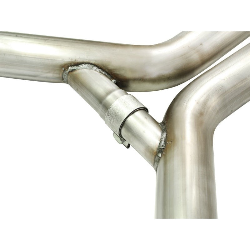 aFe MACHForce XP Exhaust 3in Stainless Stee CB/10-13 Chevy Camaro V8-6.2L (td) (pol tip)