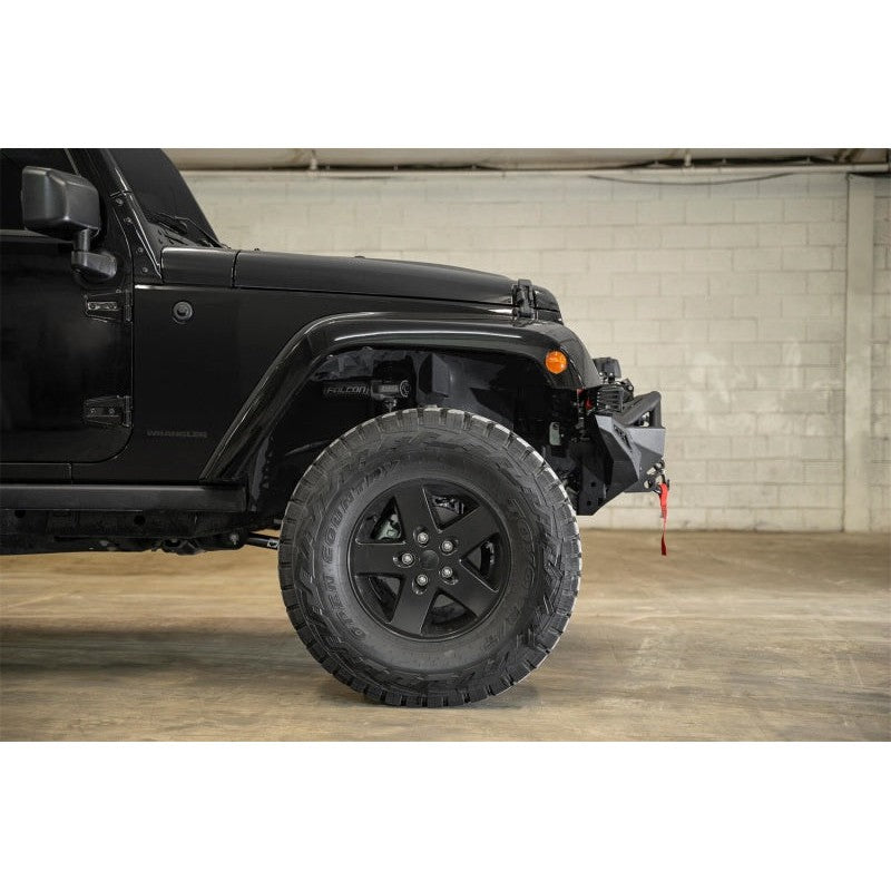 Addictive Desert Designs 07-18 Jeep Wrangler JK Stealth Fighter Front Bumper w/ Winch Mount