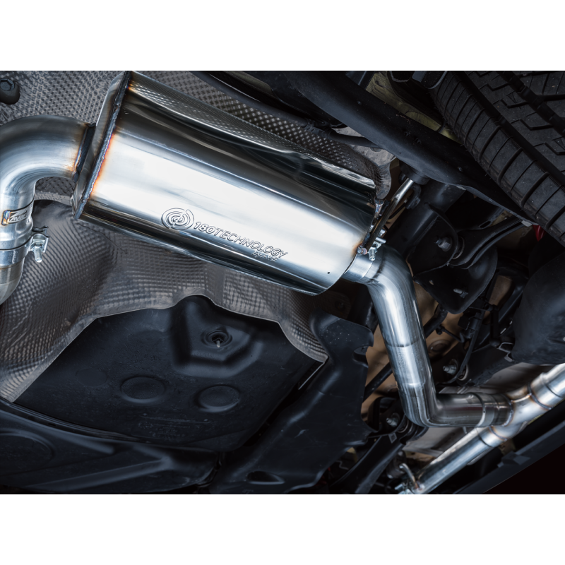 AWE 2022+ Volkswagen GTI MK8 Touring Edition Exhaust - Chrome Silver Tips