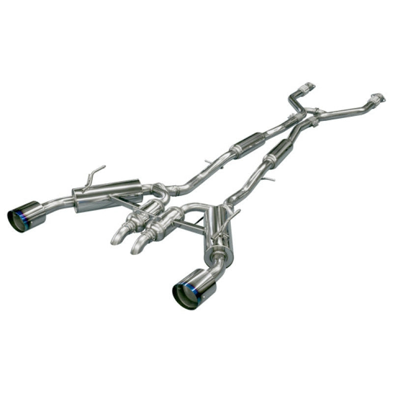 HKS Infiniti Q50 Hybrid VQ37 Dual Hi-Power Titanium Tip Catback Exhaust