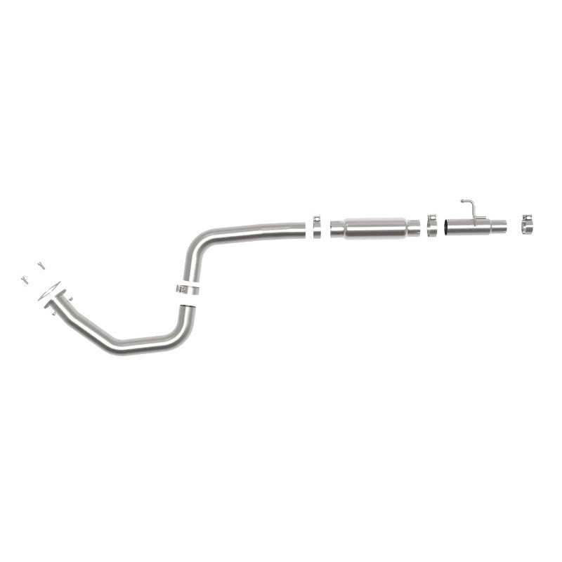aFe Takeda 3in 304 SS Mid-Pipe Exhaust 19-20 Hyundai Veloster I4-1.6L(t)