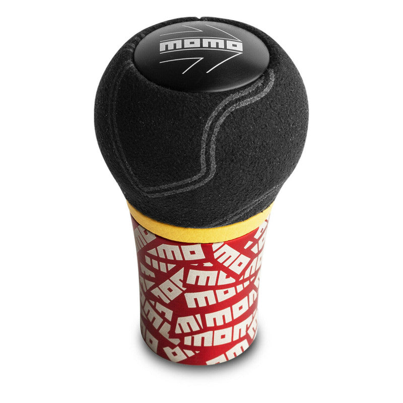 MOMO MOMO Ultra Black Edition Aluminum Gear Knob - Premium Microfibre