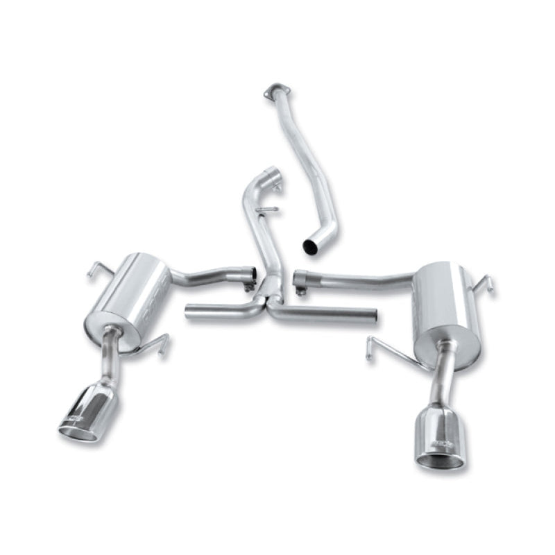 Borla 08-10 Subaru Impreza 2.5i Sedan 4DR SS Catback Exhaust - T1 Motorsports