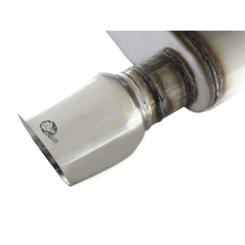 aFe MACHForce XP Exhaust 11-14 Ford Mustang GT V8-5.0L 3in. SS Axle-Back w/Polished Tips