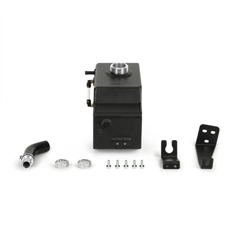 Mishimoto 11-14 Ford F-150 Aluminum Expansion Tank - Micro-Wrinkle Black - T1 Motorsports